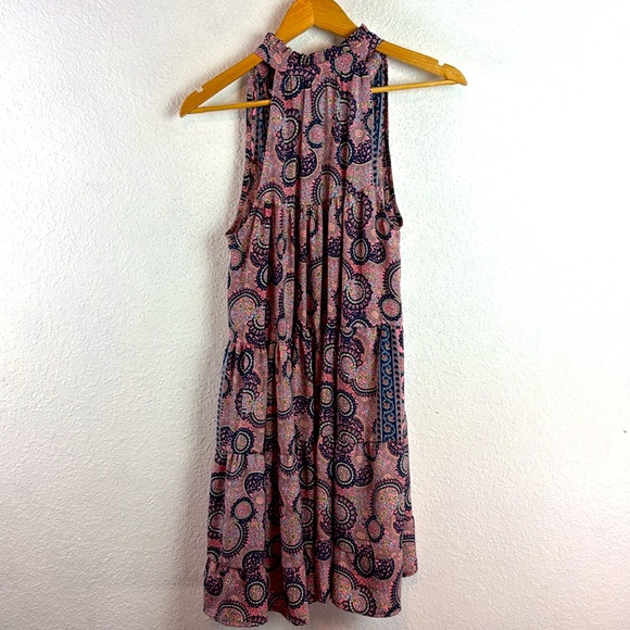 Paani tiered sleeveless boho tassel tie dress - Picture 6 of 8